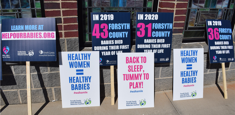 Guilford and Forsyth Counties Unite in Joint Efforts for Infant Mortality Reduction Programs